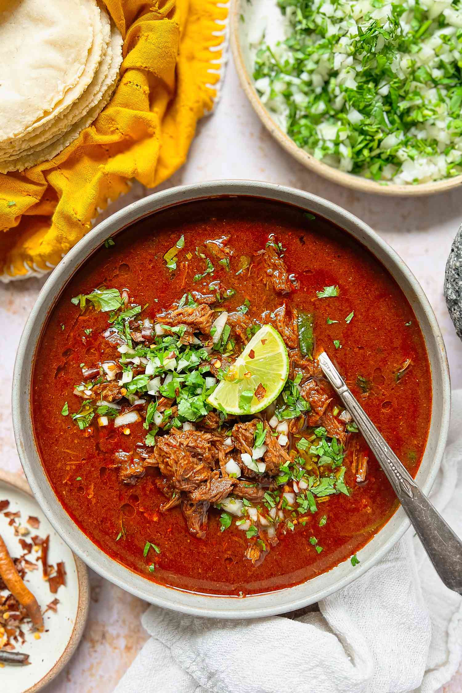 Birria - mexikanische Suppe