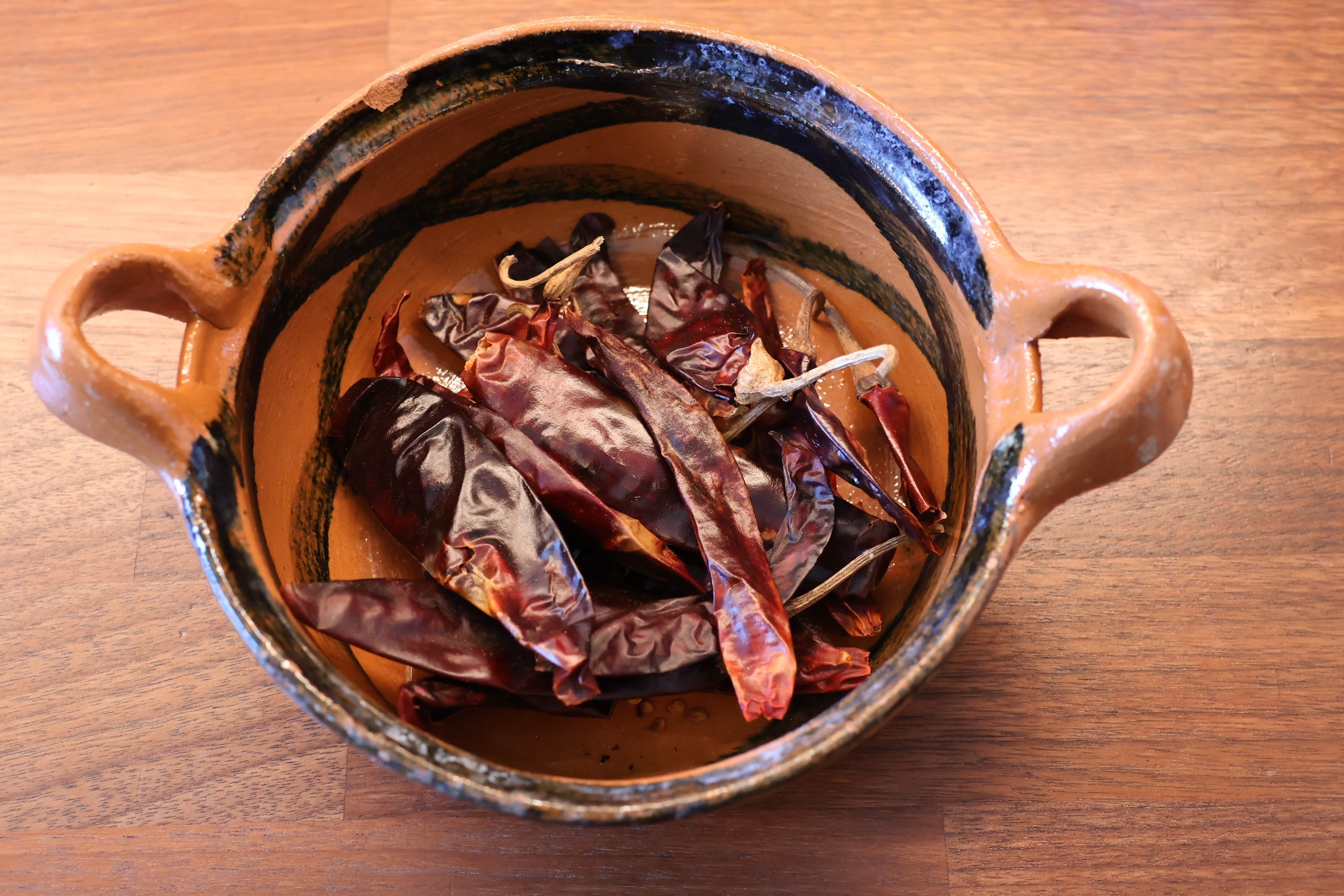 getrocknete Chilis