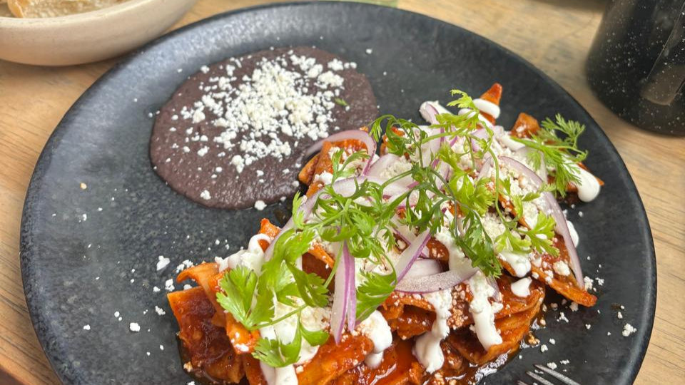 Chilaquiles mit Soße