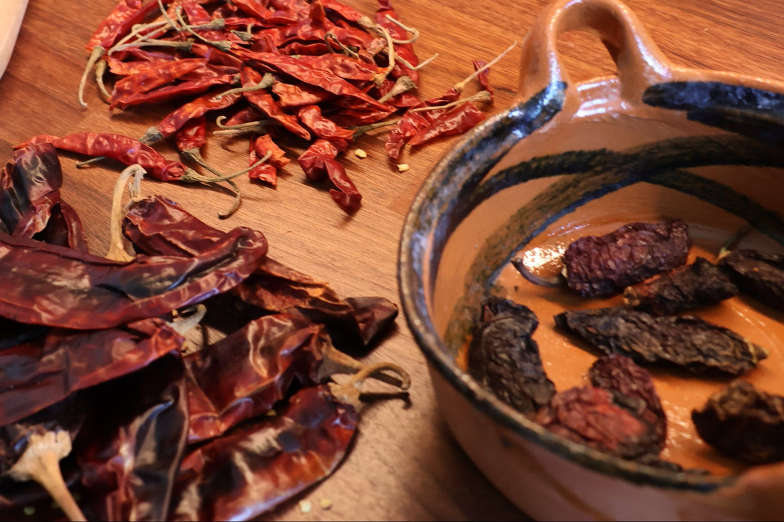 Rezepte mit getrockneten Chilis aus Mexiko
