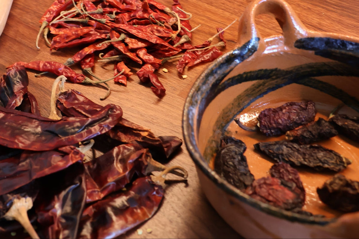Rezepte mit getrockneten Chilis aus Mexiko
