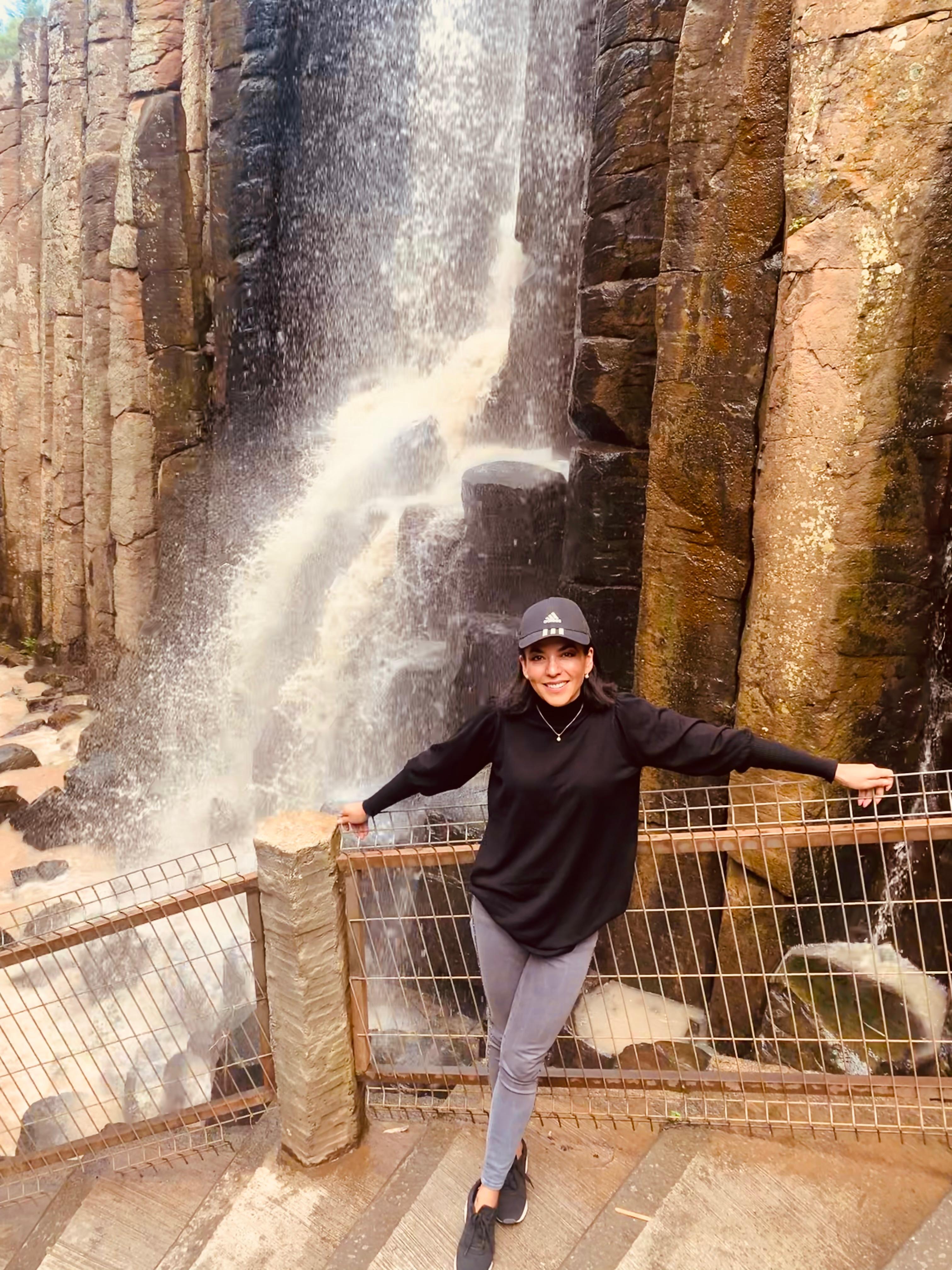 Prismas Basalticos und typisches Essen aus Hidalgo