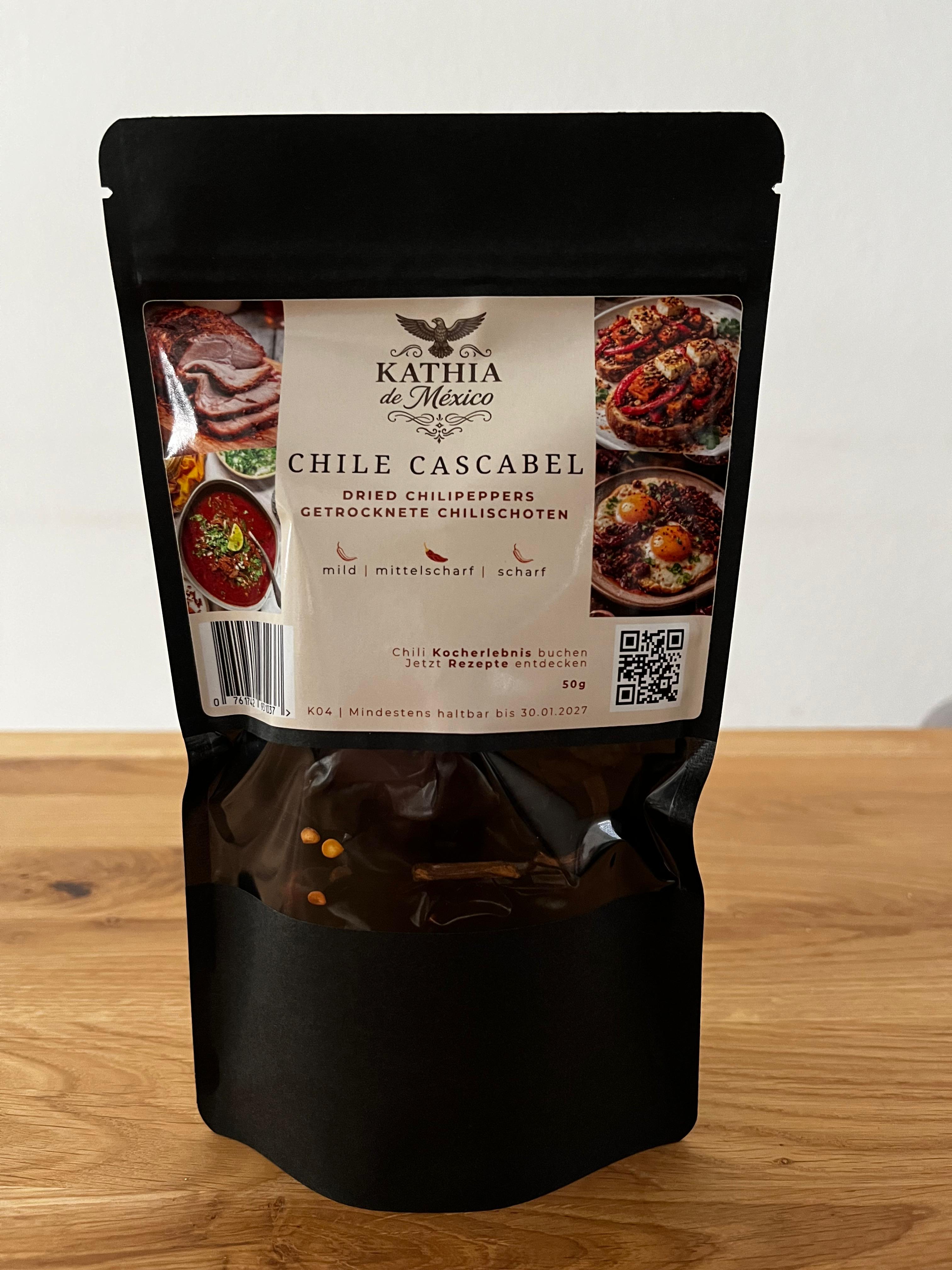 Chili Cascabel bei Kathia de Mexiko