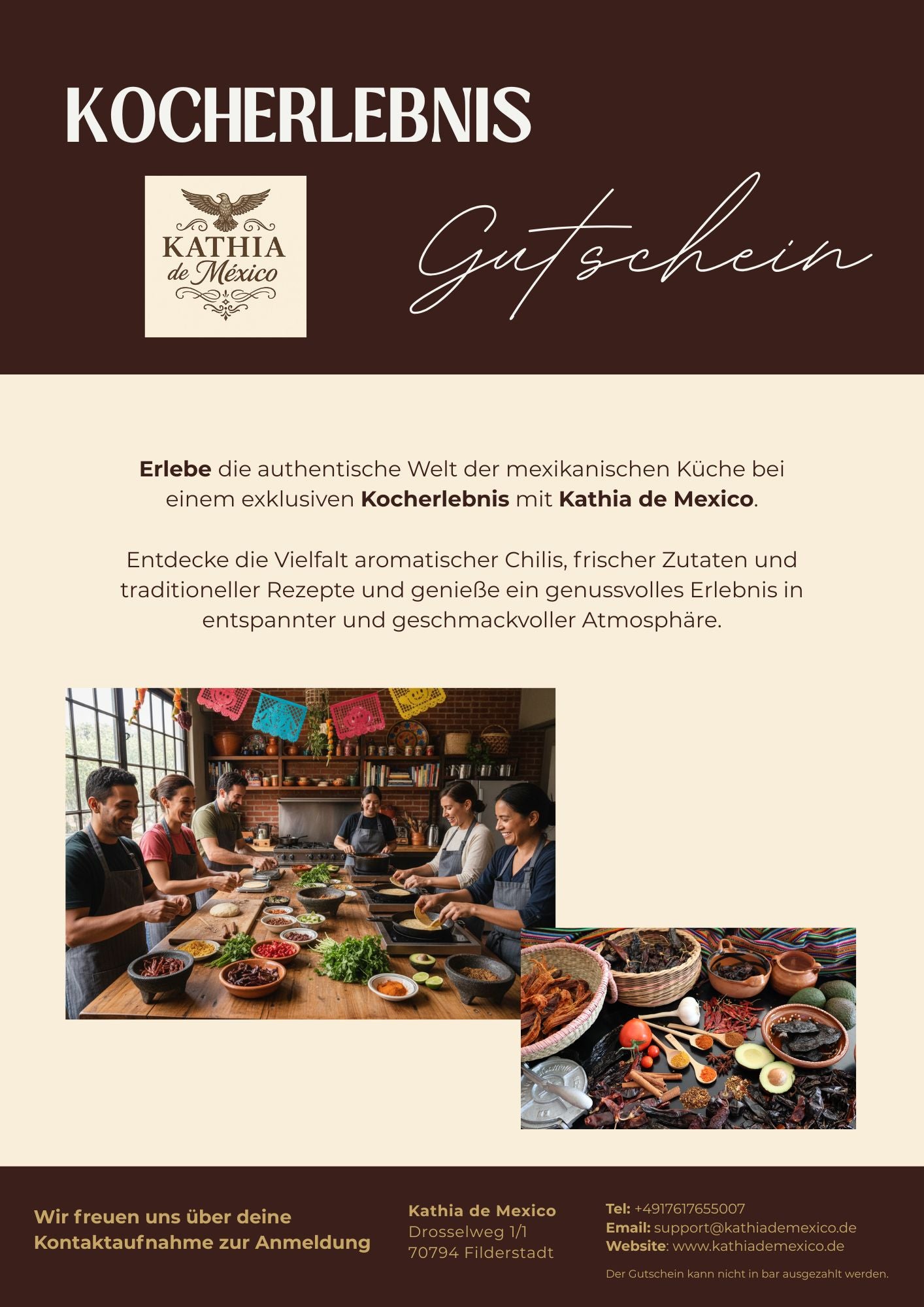 Gutschein für ein Chili-Kocherlebnis