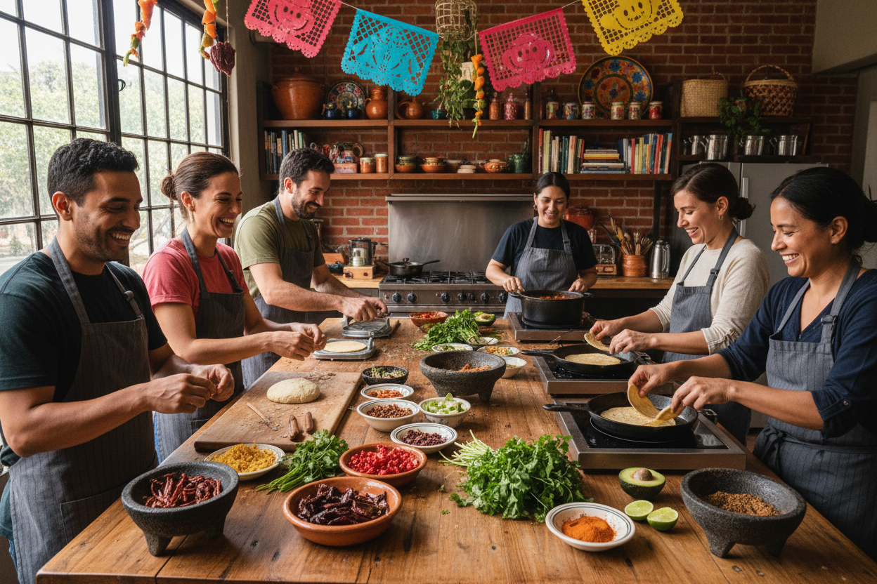 Mexikanische Kocherlebnis bei Kathia de Mexico